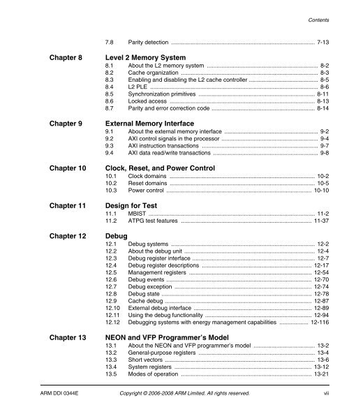 Cortex-A8 R2P2.pdf - ARM Information Center