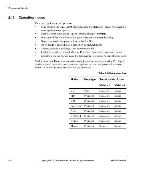 Cortex-A8 R2P2.pdf - ARM Information Center