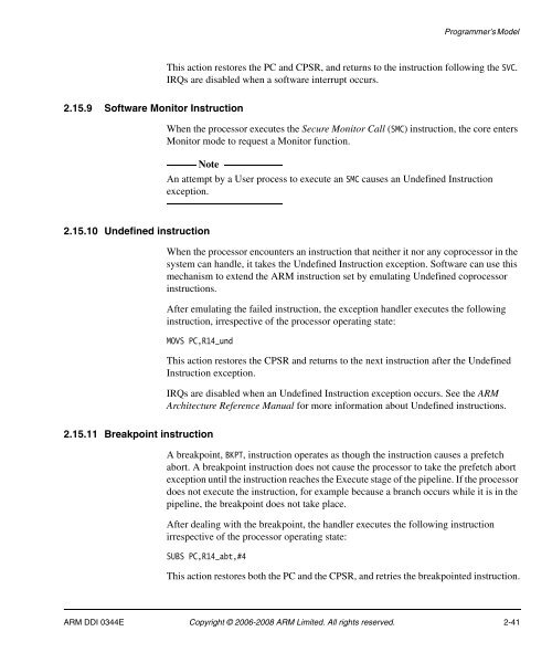 Cortex-A8 R2P2.pdf - ARM Information Center