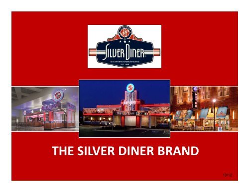 THE SILVER DINER BRAND
