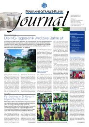 Journal - Marianne Strauss Klinik