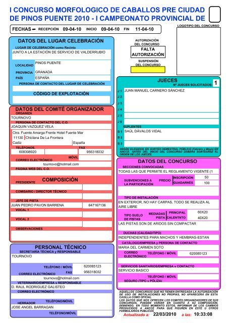 i concurso morofolÃ³gico de san martÃ­n del rey aurelio - Ancce