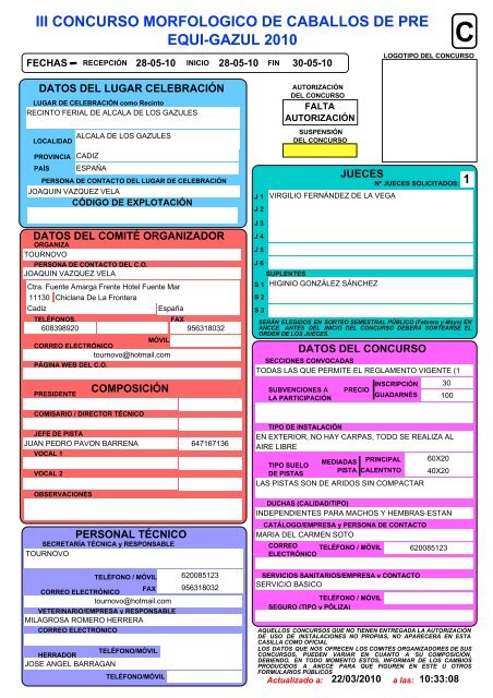 i concurso morofolÃ³gico de san martÃ­n del rey aurelio - Ancce