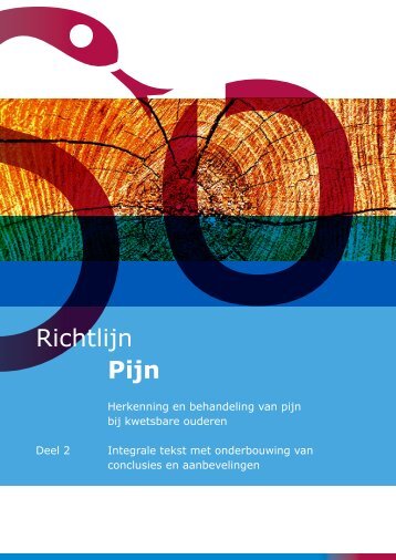 Pijn bij Kwetsbare Ouderen - NVAM
