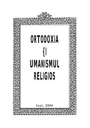 ORTODOXIA {I UMANISMUL RELIGIOS - Mirem.ro