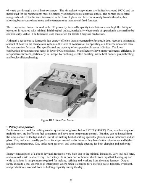 Glass Melting Technology: A Technical and Economic ... - OSTI