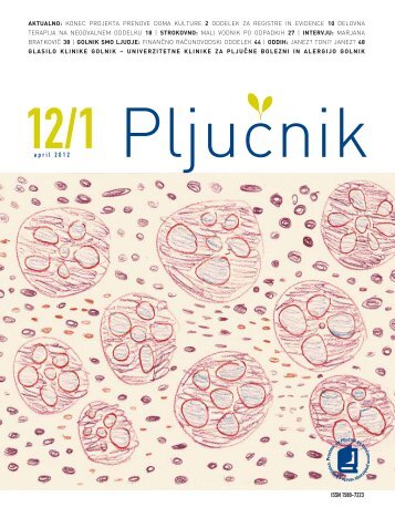 PljuÄnik - Å¡tevilka 1. Letnik 2012 (.pdf) - BolniÅ¡nica Golnik