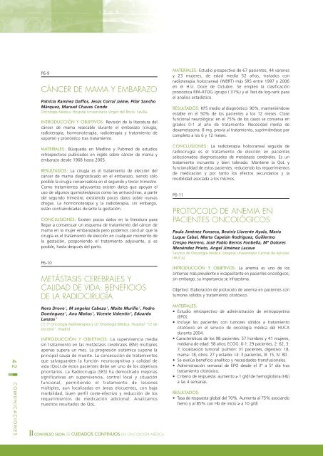 Libro de Comunicaciones - Sociedad EspaÃ±ola de OncologÃ­a MÃ©dica