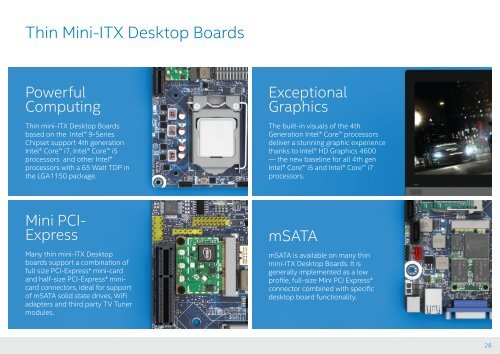 Thin Mini-ITX Catalog Updated Incl. Win 8 v9.5 - Intel