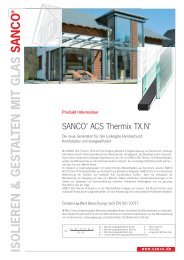 SANCO PI ACS Thermix - von Glas Porschen GmbH