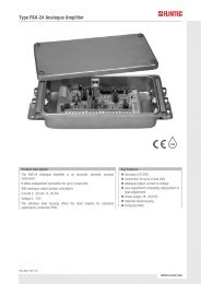 FAA-24 Data Sheet - Flintec Polska