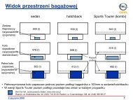 PojemnoÅÄ bagaÅ¼nika Opel Insignia - Opel Dixi-Car