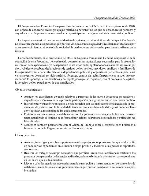 Gaceta NÂ° 150 - ComisiÃ³n Nacional de los Derechos Humanos