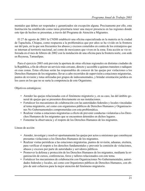 Gaceta NÂ° 150 - ComisiÃ³n Nacional de los Derechos Humanos