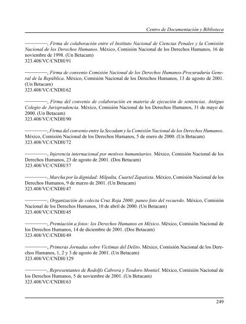 Gaceta NÂ° 150 - ComisiÃ³n Nacional de los Derechos Humanos