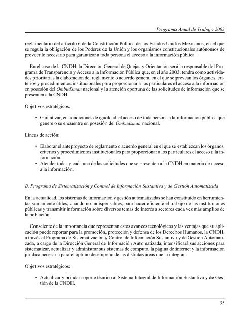 Gaceta NÂ° 150 - ComisiÃ³n Nacional de los Derechos Humanos