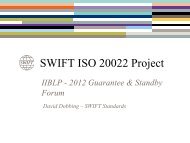 SWIFT ISO 20022 Project