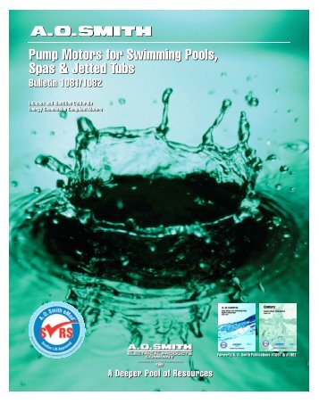 A.O. Smith - Magnetek Catalog - Pool Supply Unlimited