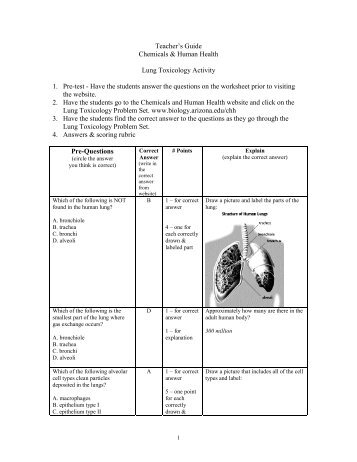 Handout - Environmental Health and Toxicology Resources