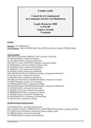 CR 28-01-08.pdf - CommunautÃ© de communes de Phalsbourg