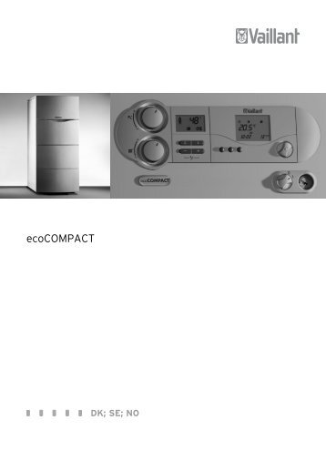 ecoCOMPACT 2 bruksanvisning (1.60 MB) - Vaillant