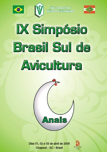 IX SIMPÃSIO BRASIL SUL DE AVICULTURA - Embrapa SuÃ­nos e ...