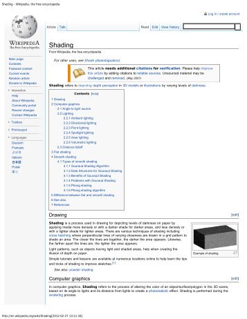 Shading - Wikipedia, the free encyclopedia