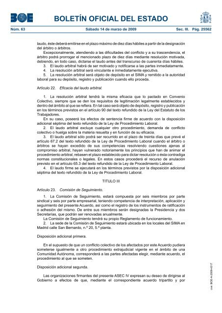 acuerdo sobre soluciÃ³n extrajudicial de conflictos laborales - CNC ...