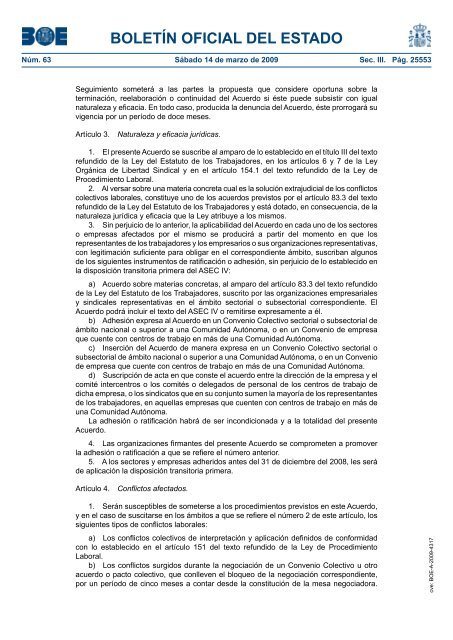 acuerdo sobre soluciÃ³n extrajudicial de conflictos laborales - CNC ...