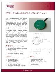 TW2405 Embedded GPS/GLONASS Antenna - Step Global