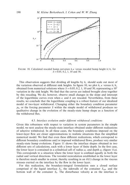 Liquid interfaces in viscous straining flows ... - Itai Cohen Group