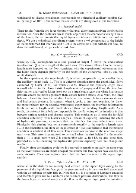 Liquid interfaces in viscous straining flows ... - Itai Cohen Group