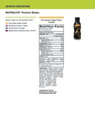 SPORTS NUTRITION NUTRILITEÂ® Protein Shake - Amway