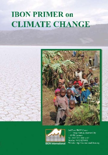 IBON Primer on Climate Change