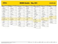 ENCORE Schedule - May, 2012 - Starz