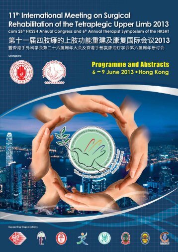 Programme Book - Hong Kong Society for Surgery of the Hand