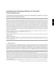 Evaluating the Perceptual Realism of Animated Facial Expressions