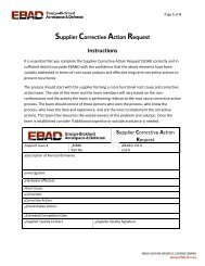 Supplier Corrective Action Request Instructions