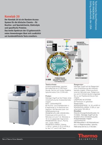 Konelab 20 - Thermo Scientific