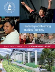 Leadership and Learning in a New Economy - North Shore ...