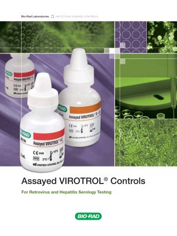Assayed VIROTROL® Controls - QCNet