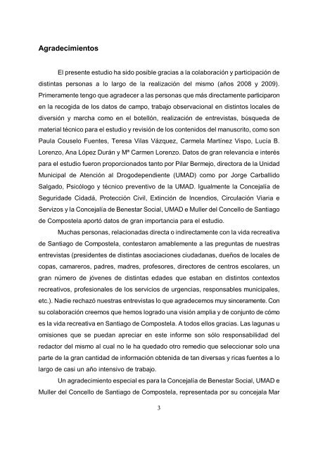 La vida recreativa en Santiago de Compostela: anÃ¡lisis del estado ...