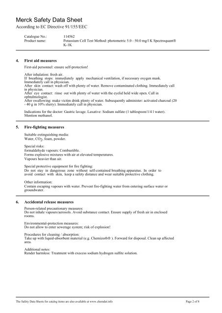 Safety Data Sheet - Wenk Lab Tec