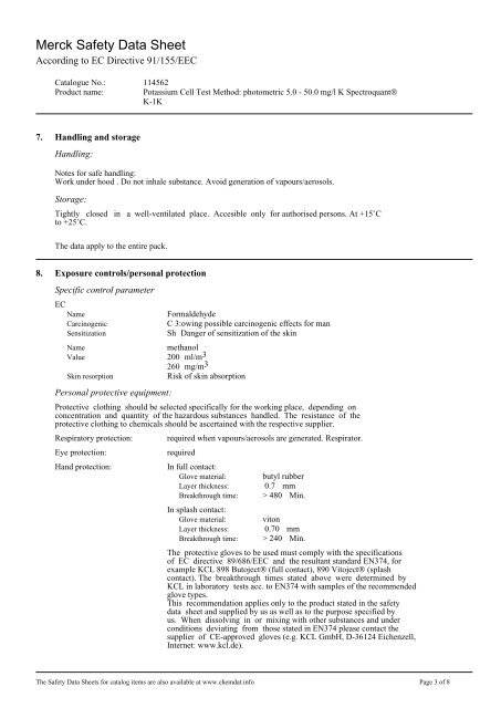 Safety Data Sheet - Wenk Lab Tec