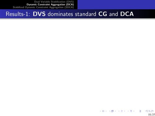 Stabilized Dynamic Constraint Aggregation (SDCA) for ... - gerad