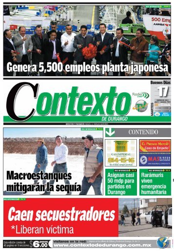 PORTADA nva.qxd (Page 1) - Contexto de Durango