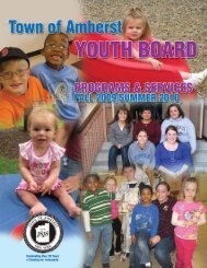 Youth Board - Town of Amherst