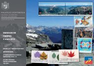 Emission de Timbres 4. mars 2013 (19MB) - Philatelie Liechtenstein