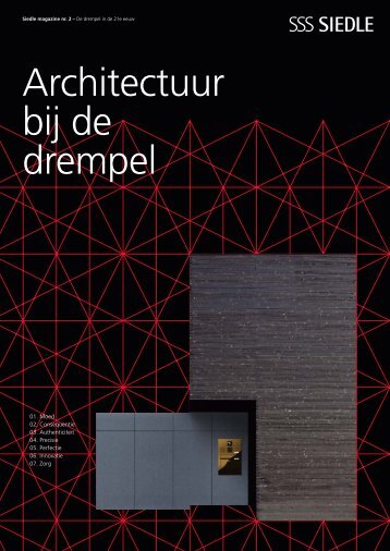 Architectuur bij de drempel - Siedle