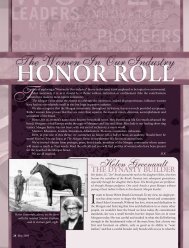 Honor Roll 5.09 - American Morgan Horse Association